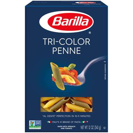 BARILLA Barilla Tri-Color Penne Pasta 12 oz., PK16 1000009787